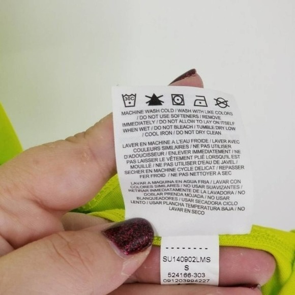 Nike Dri-Fit Athletic Scoop Neck Racerback Moisture Wicking Workout Tank Top - Picture 5 of 5